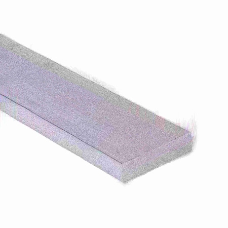 1/2 X 1-1/2 Aluminum Flat Bar, 6061, 4 Length, T6511 Mill Stock, Extruded, 0.50 Inch Dia